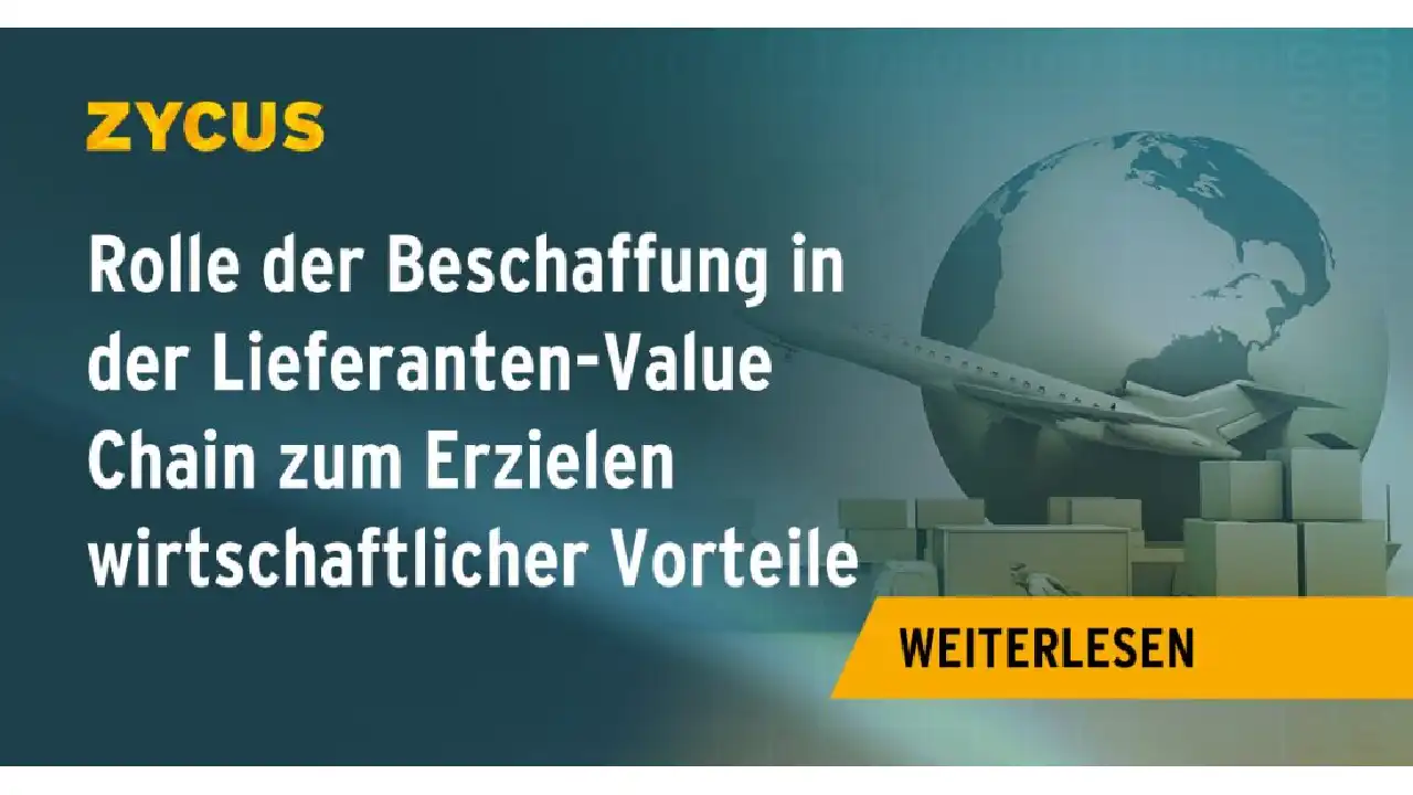 ROLLE DER BESCHAFFUNG IN DER LIEFERANTEN- WERTSCHÖPFUNGSKETTE ZUM ERZIELEN WIRTSCHAFTLICHER VORTEILE