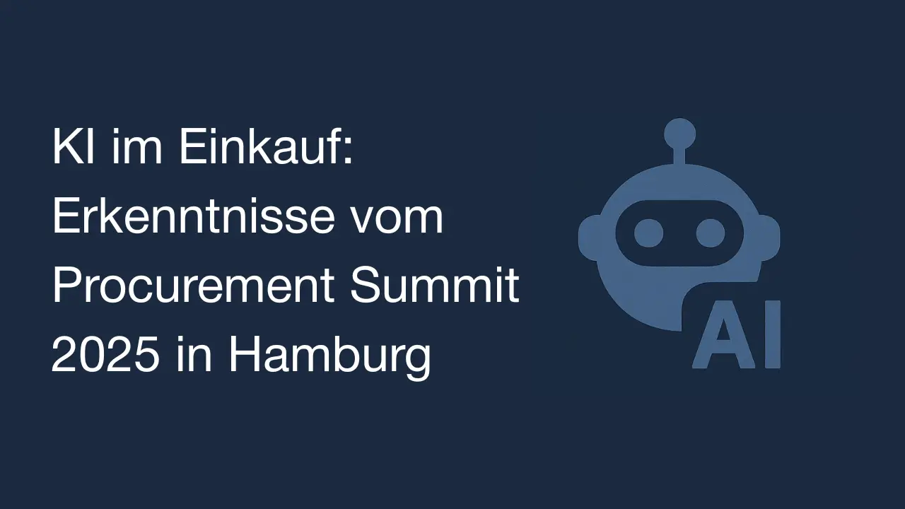 Procurement Summit 2025: KI-Agenten revolutionieren den Einkauf