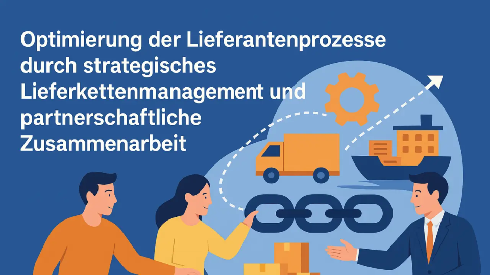 Strategisches Lieferkettenmanagement Effizienz steigern & Risiken minimieren
