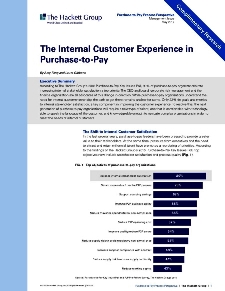 The Internal Customer Experience in P2P