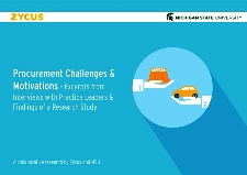 Procurement Challenges & Motivations Procurement Challenges & Motivations