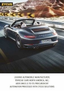 Porsche Cars NA adds wheels to its procurement processes with Zycus solutions Porsche Cars NA adds wheels to its procurement processes with Zycus solutions