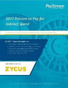 2017 Procure-to-Pay for Indirect Spend - PayStream Research Report 2017 Procure-to-Pay for Indirect Spend - PayStream Research Report