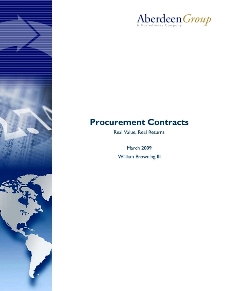Procurement Contracts - Real Value, Real Returns Procurement Contracts - Real Value, Real Returns