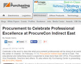 Procurement to Celebrate Professional Excellence at ProcureCon Indirect East