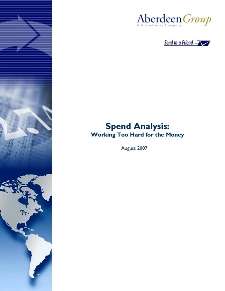 Spend Analysis Benchmark