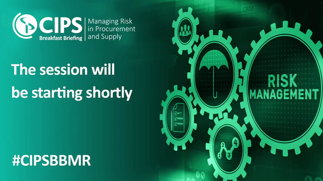 Sustainable Procurement Webinar Risk Sustainability Zycus