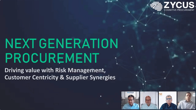 Next-Gen Procurement: Driving Value through Risk Management, Customer Centricity, and Supplier Synergies