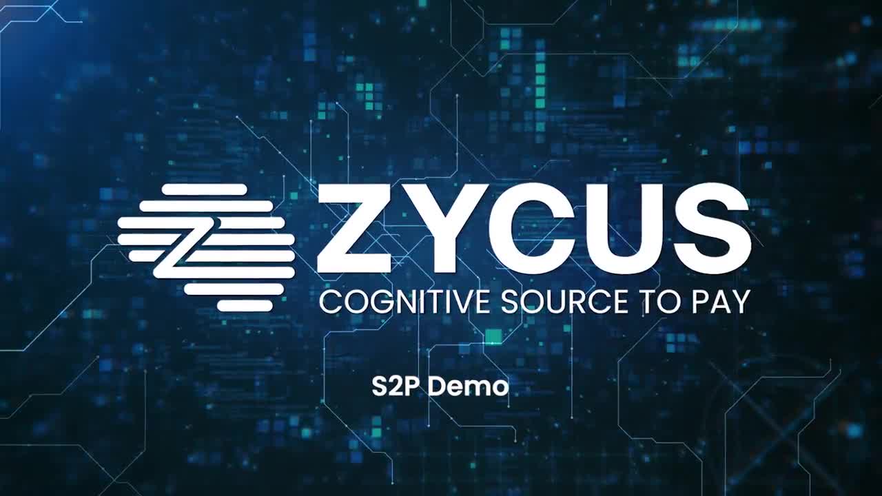Zycus Source-to-Pay Overview Demo