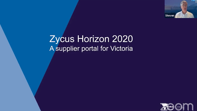 Zycus Horizon for Government- Keynote by Steven Harris