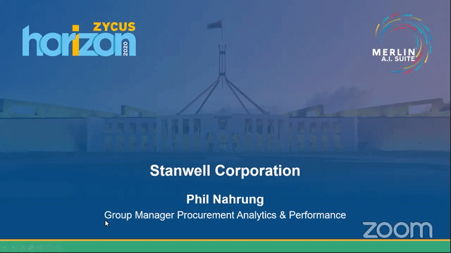 Zycus Horizon for Government- Stanwell's procurement digitization by Phil Nahrung