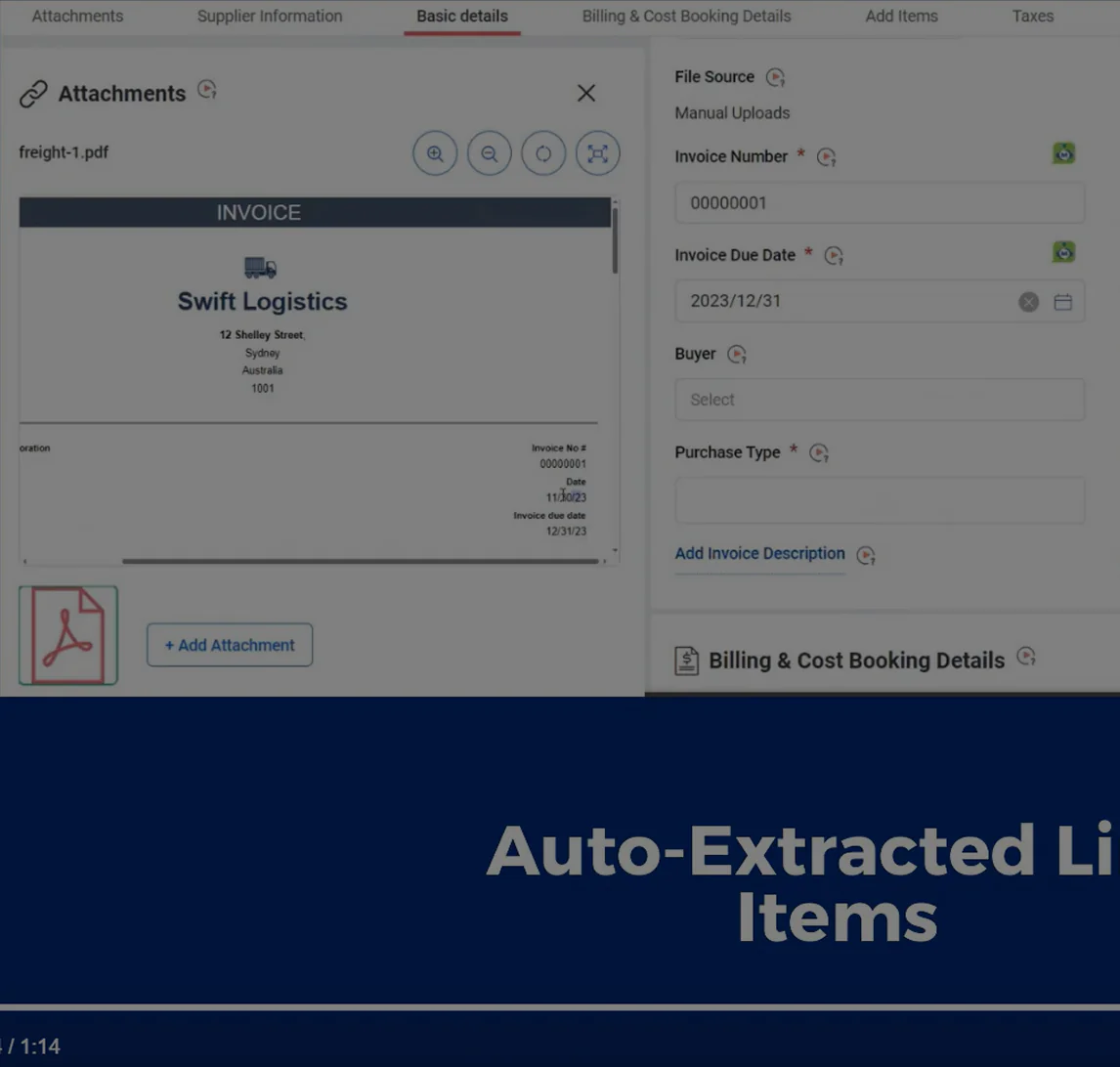 Merlin Invoice Field Genie