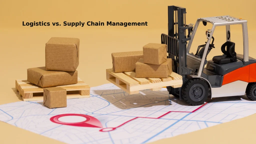 logistics vs supply chain management scm