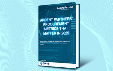 Ardent Partners’ Procurement Metrics That Matter in 2025