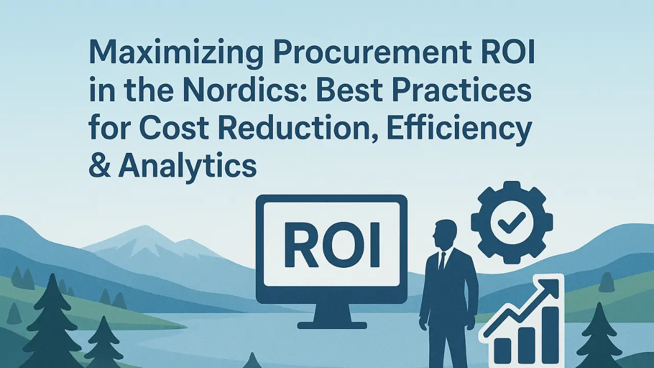 procurement ROI Nordics