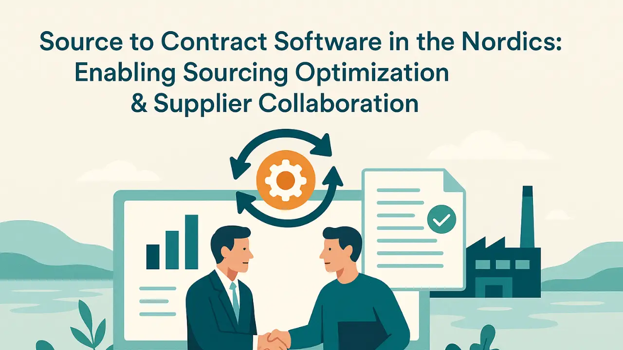 source to contract software in nordics