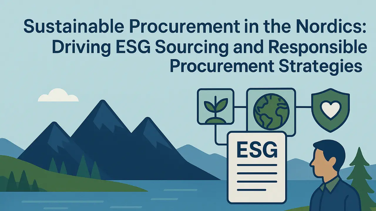 sustainable procurement Nordics