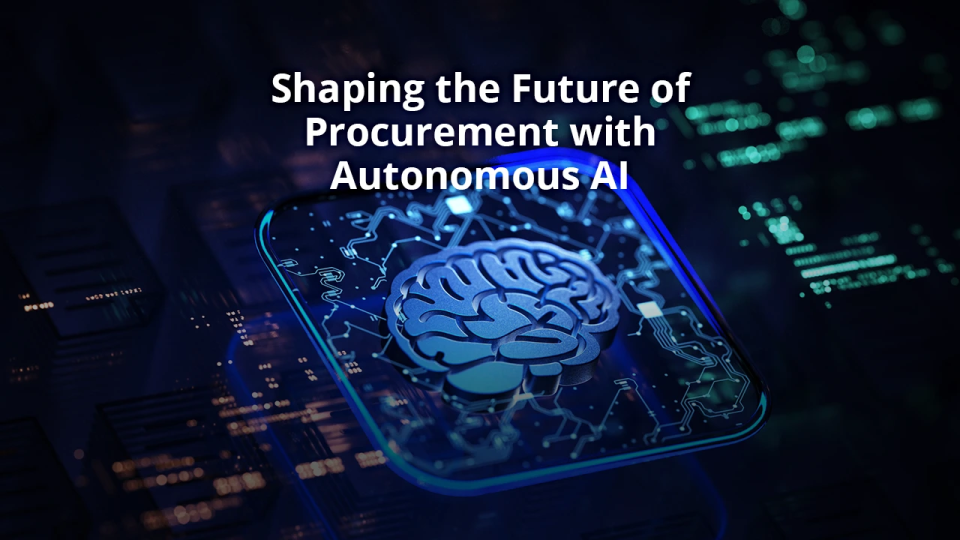 autonomous enterprise procurement