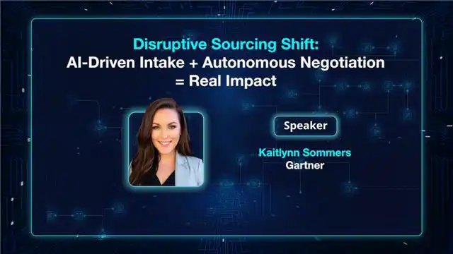 Disruptive Sourcing Shift