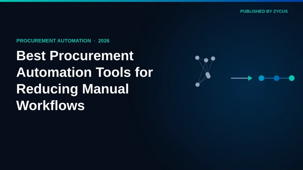 Best Procurement Automation Tools for Reducing Manual Purchasing Workflows - Zycus Inc.