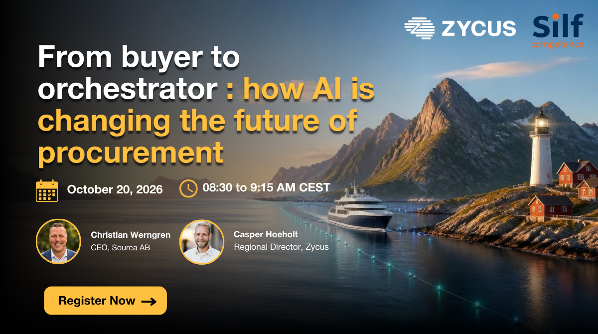From buyer to orchestrator : how AI is changing the future of procurement